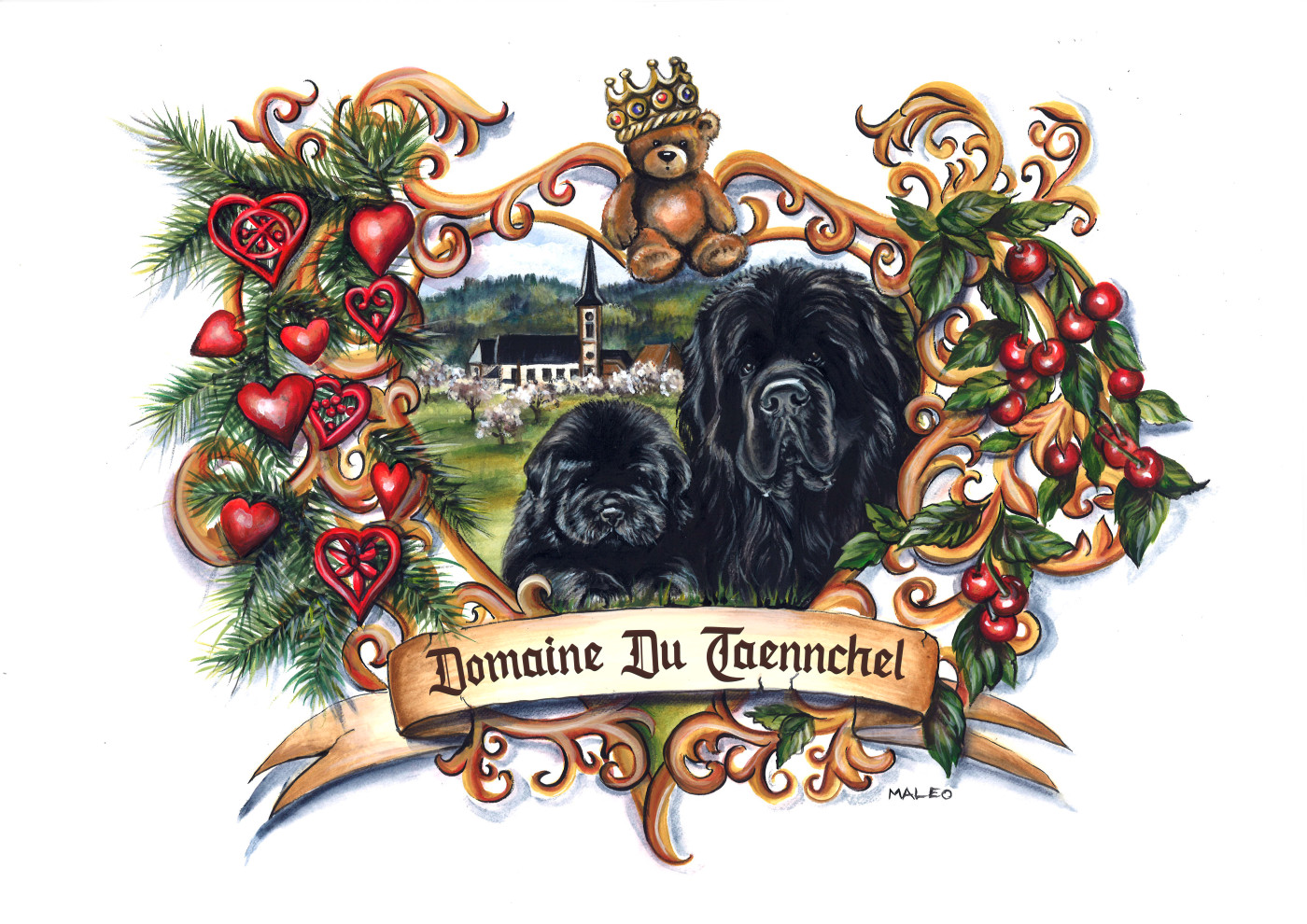 du domaine du Taennchel - Chiots disponibles - Terre-neuve